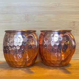 ❤️ 3 for $35 | Moscow Mule Mugs (2) | 100% Copper